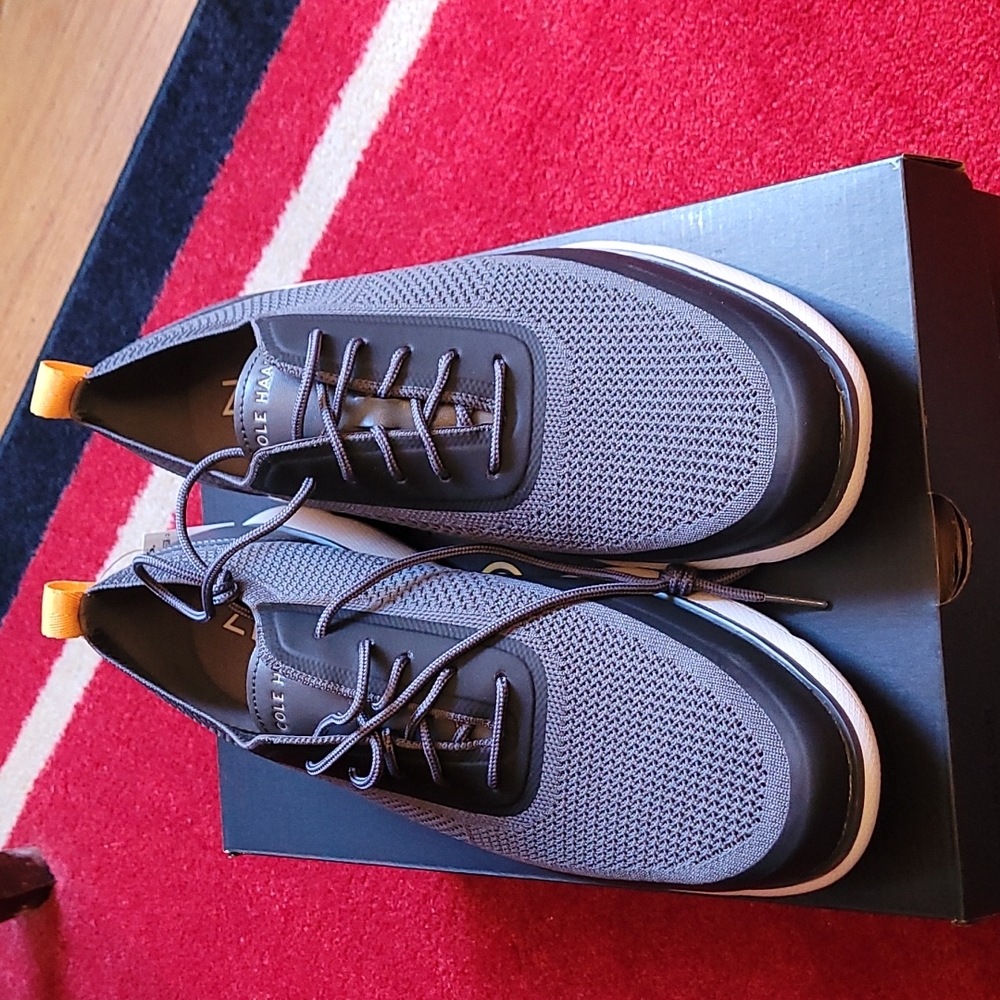 Cole Haan 'Brand New' Men's Zerogrand Omni Lace Up Sneakers - Grey 👟 Size 11.5
